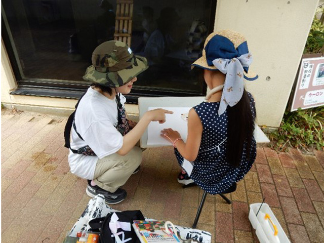 夏休み子ども写生大会2