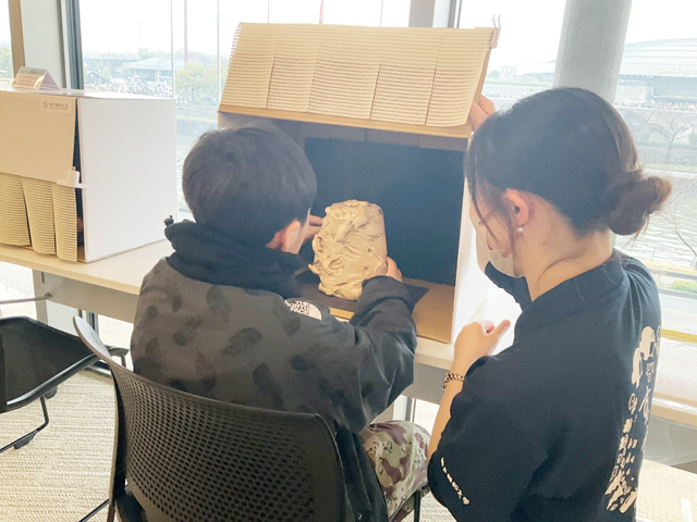 公開講座　鑑賞しよう！～手と目と心で感じる粘土作品～2